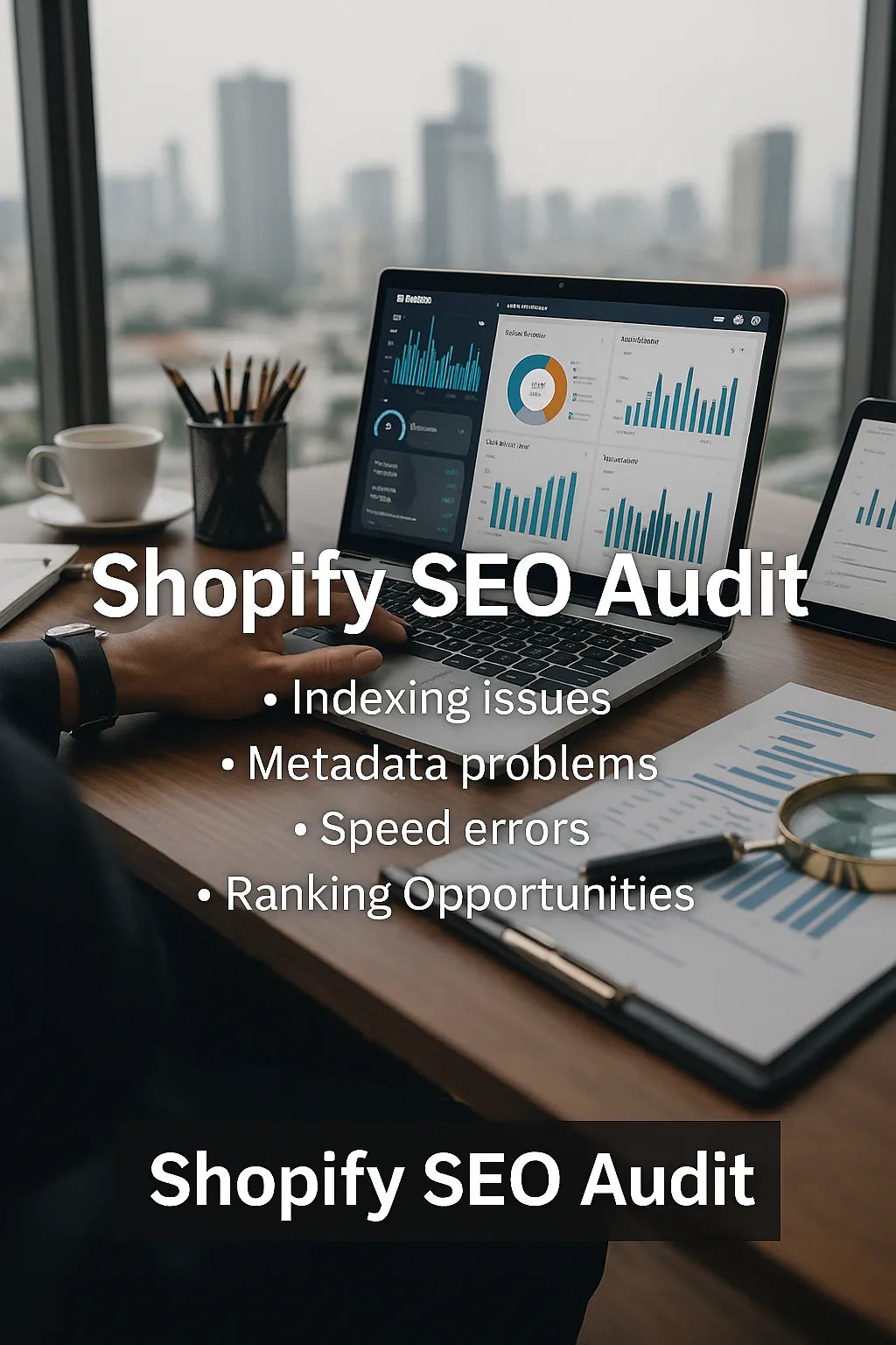 Shopify SEO Audit — Shopify SEO optimization service with technical fixes, speed improvements, and conversion-focused enhancements.