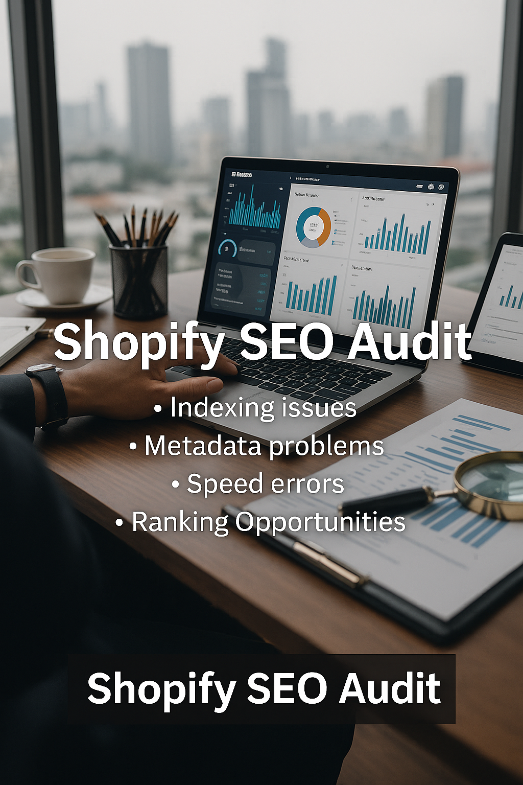 Shopify SEO Audit — full Shopify SEO rebuild service for better visibility, faster load times, and stronger organic growth.